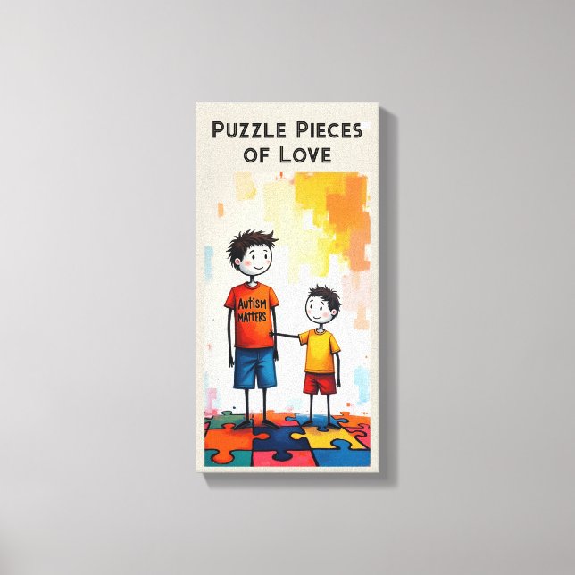Autism Canvas Print (Front)