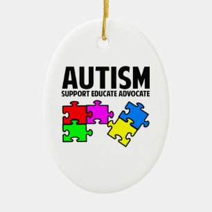 Autism Ceramic Ornament