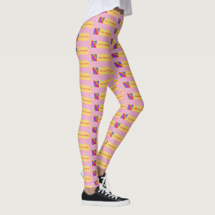 Autism Colours My Life - Art By EelKat Leggings