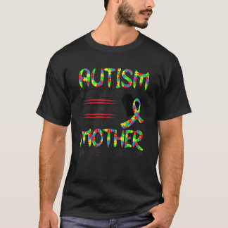 Autism Comes With A Mother Who Never Gives Up Cute T-Shirt
