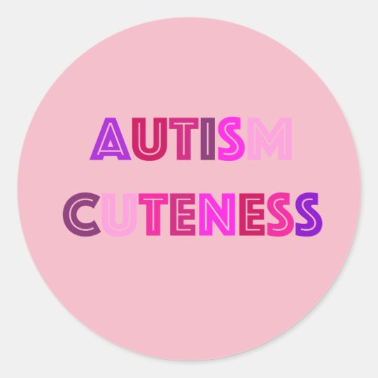 Autism Cuteness Stickers