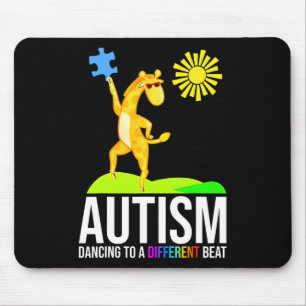 Autism Dancing To A Different Beat Fun Awareness G Mouse Pad