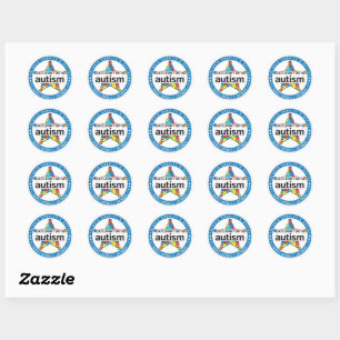 Autism Decal Program Autism Decal Program Classic Round Sticker