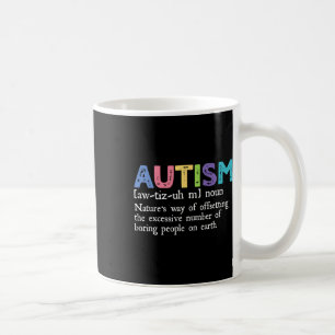 Autism Definition Autism Awareness Acceptance Gift Coffee Mug