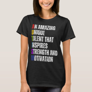 Autism Definition Autism Awareness Month Support I T-Shirt
