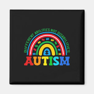 Autism Different abilities not disabilities Autism Magnet