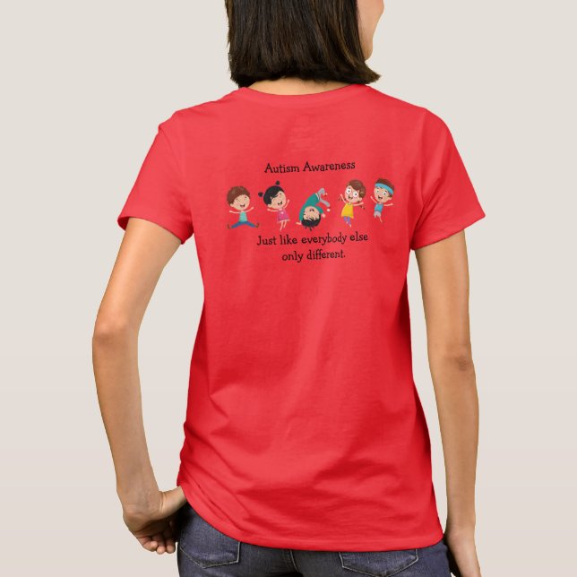 Autism Different T-Shirt (Back)