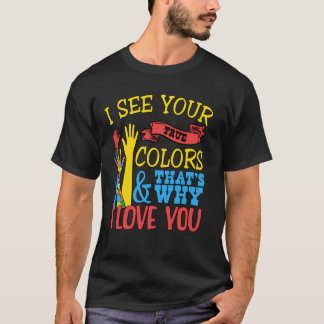 Autism Educators Autism Awareness Special Educatio T-Shirt