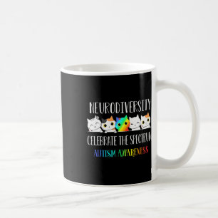 Autism Embrace Neurodiversity Celebrate The Spectr Coffee Mug