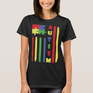 Autism Flag Awareness For Kids Women Men T-Shirt