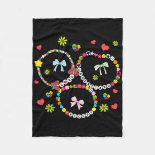 Autism Friendship Bracelet Autism Kid Mom  Fleece Blanket