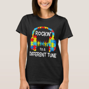 Autism Game - Rocking To A Different Tune For Game T-Shirt