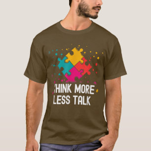 Autism Gifts For Men ADHD Awareness Women Adult As T-Shirt