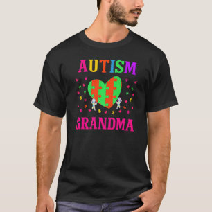Autism Grandma Nana Mimi Grandmother Autistic Acce T-Shirt