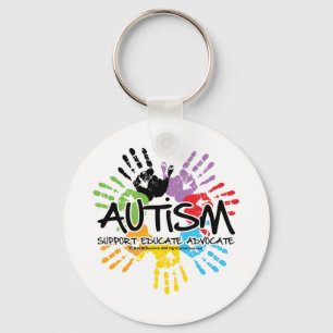 Autism Handprint Keychain