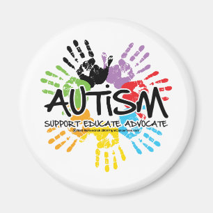 Autism Handprint Magnet