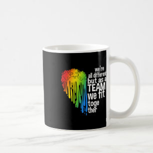 Autism Heart Autism Awareness  Coffee Mug