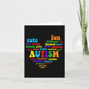 Autism Heart Autism Awareness Proud Autism Mom Gif Card