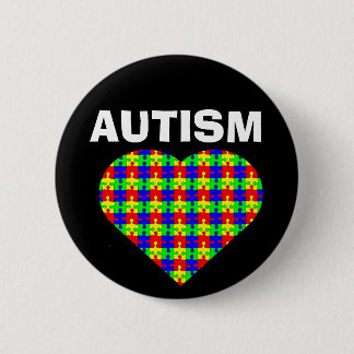 Autism Heart Button