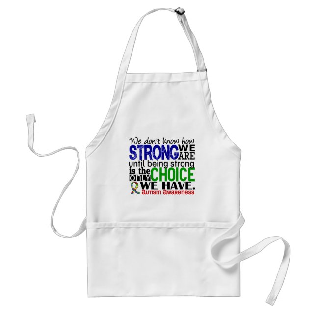 Autism How Strong We Are Standard Apron (Front)