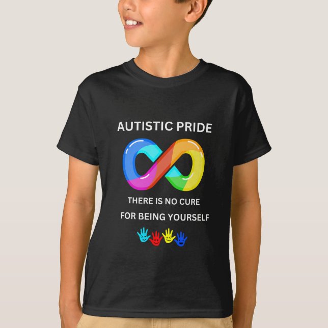 Autism Infinity Symbol Autism Awareness  T-Shirt (Front)
