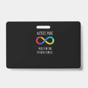 Autism Infinity Symbol Neurodiversity T Shirt Badge