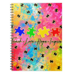 Autism inspired notebook