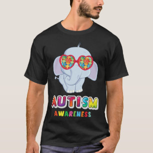 Autism is my Incredible talent Baby Elephant Autis T-Shirt