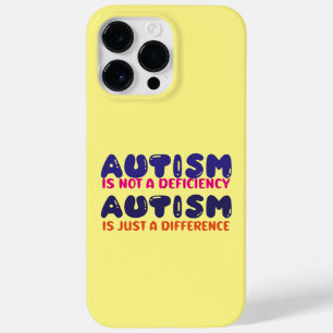 Autism Is Not A Deficiency Autism Is Just A Differ Case-Mate iPhone 14 Pro Max Case
