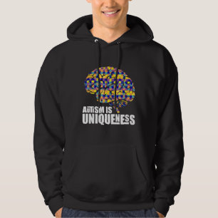 Autism Is Uniqueness Autistic Neurodiversity Asper Hoodie