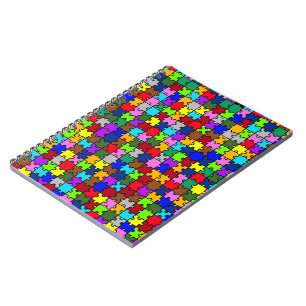 Autism jigsaw notebook