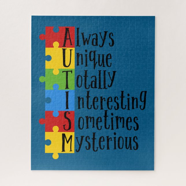 Autism Jigsaw Puzzle (Vertical)