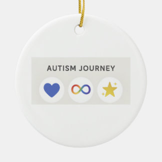 autism jpurney ceramic ornament