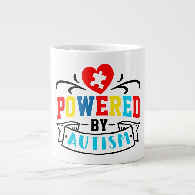 Autism  - Jumbo Mug (Front)