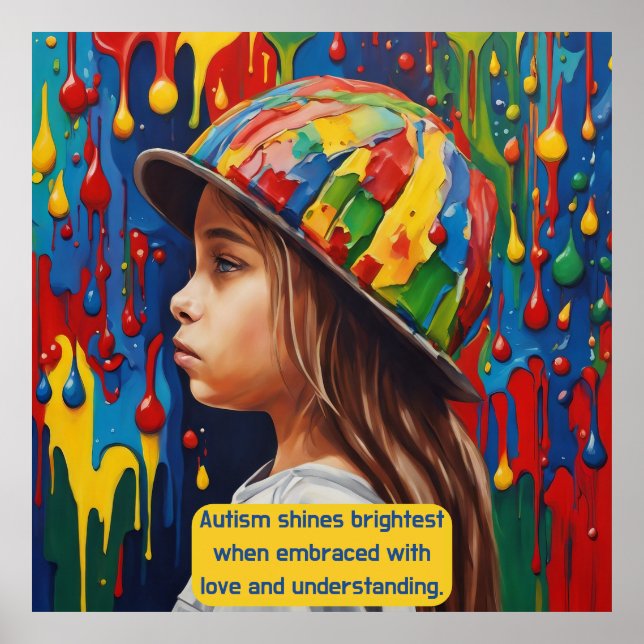 Autism- Keep or design your own  Poster (Front)