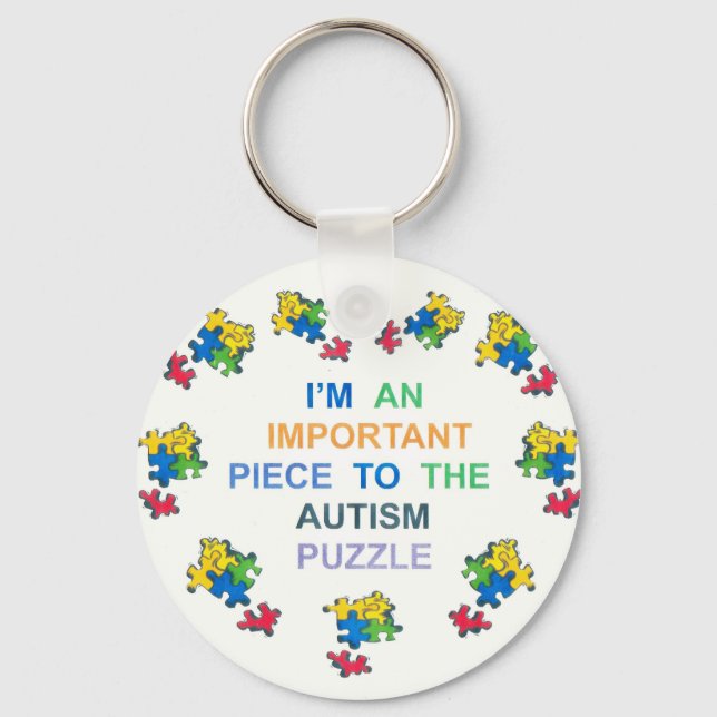 Autism  Keychain (Front)