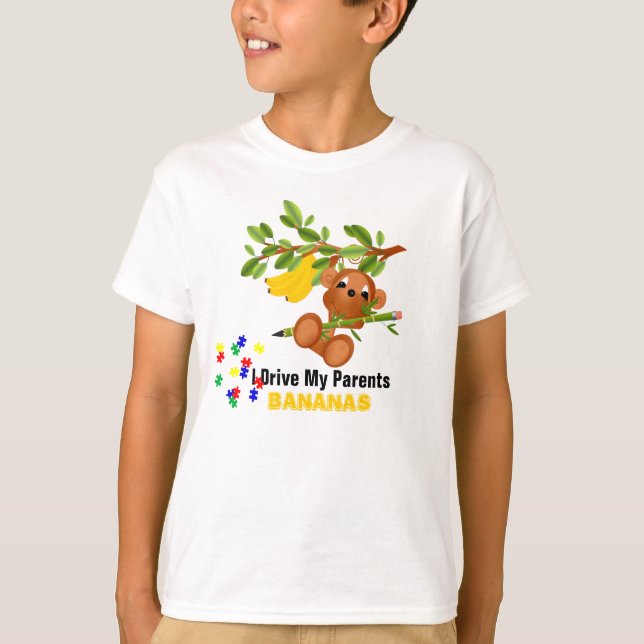 Autism Kids#3  Ringer Tee (Front)