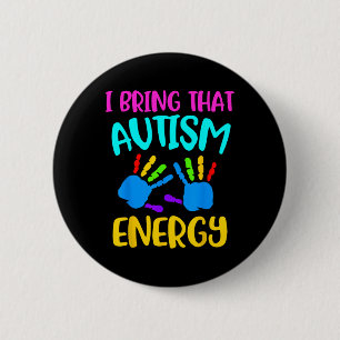 Autism Kids Ausome Children Autistic Awareness Asd 2 Inch Round Button