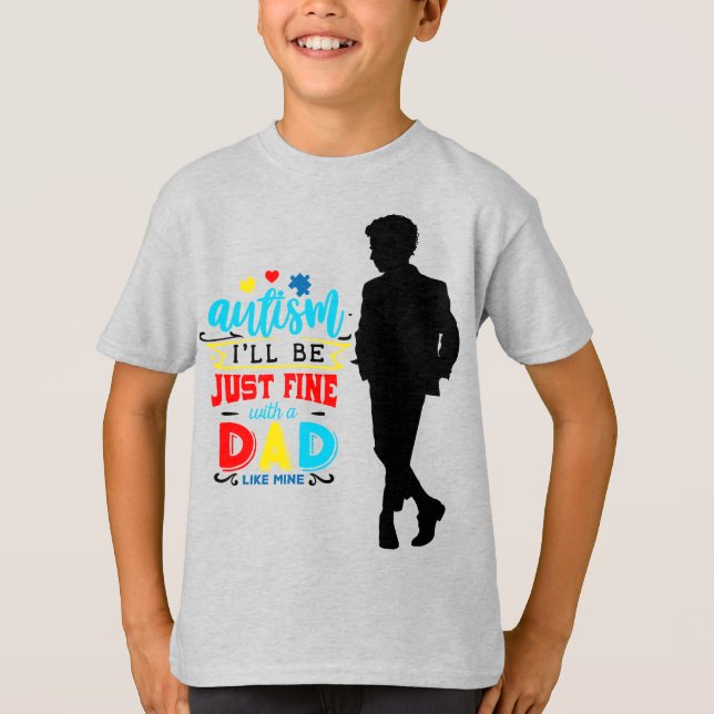 Autism - Kids' Basic T-Shirt (Front)