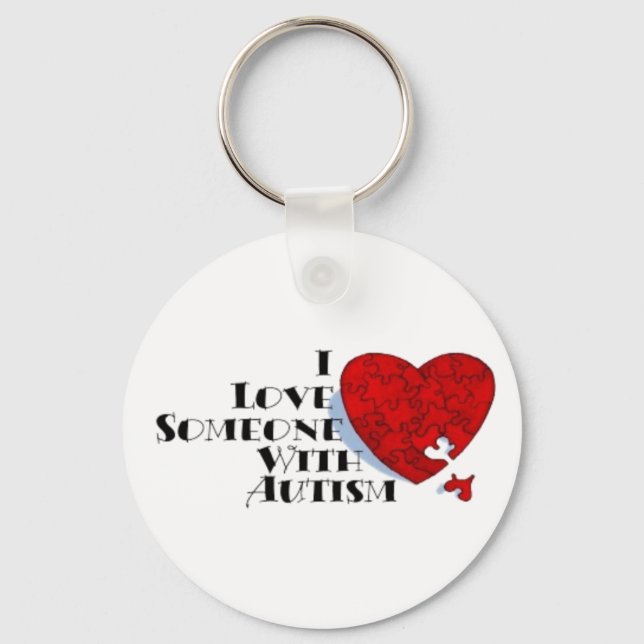 Autism Love Keychain (Front)