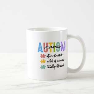 Autism Mama Definition Mom Often Stressed A Bit Of Coffee Mug