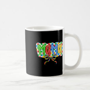 Autism Mama Mom Coquette Bow Autism Awareness Auti Coffee Mug