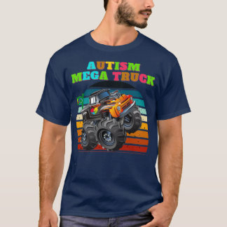 autism mega truck autism 5 T-Shirt