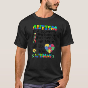 Autism Mom Autism Awareness Puzzle Autism Is A Jou T-Shirt