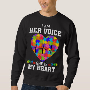 Autism Mom Autistic Daughter Teacher Autism Awaren Sweatshirt