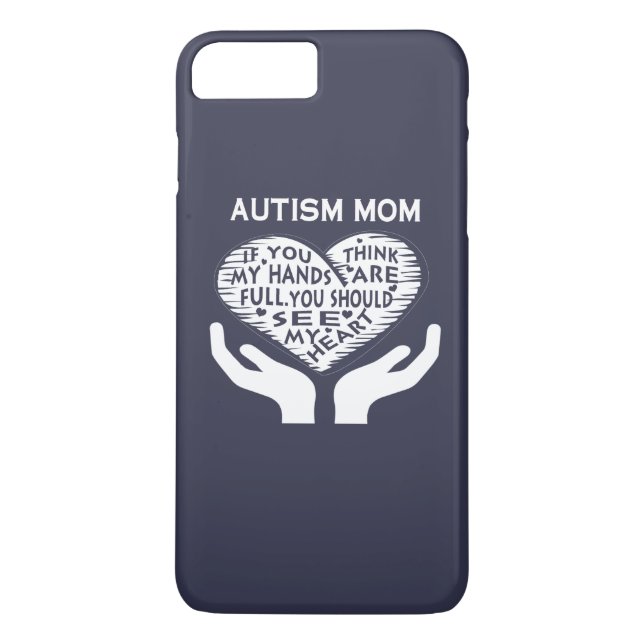 AUTISM MOM Case-Mate iPhone CASE (Back)