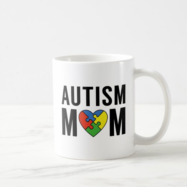 Autism Mom Coffee Mug (Right)