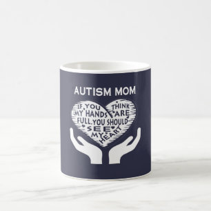 AUTISM MOM COFFEE MUG