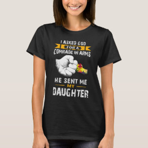 Autism Mom Dad Daughter Autism Awareness Men Women T-Shirt