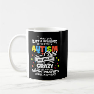 Autism Mom  Gifts Autism Awareness Puzzle Pieces Coffee Mug